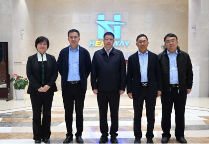 崂山区委书记张元升一行到尊龙凯时人生就是搏走访调研